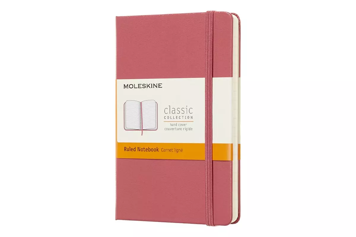 Een Moleskine Ruled Hard Cover Notebook Pocket Daisy Pink koop je bij Moleskine.nl